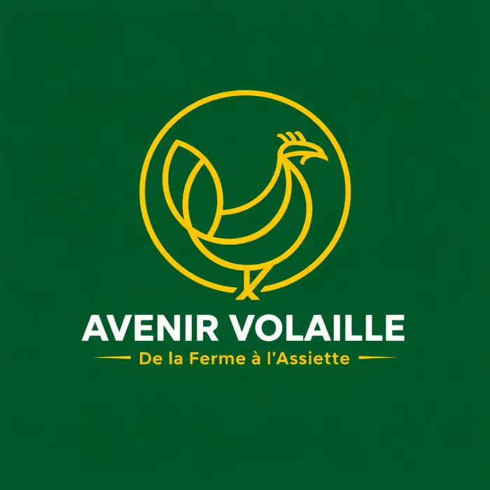 Logo du projet Avenir Volaille, « De la ferme à l’assiette », mené à Rosso